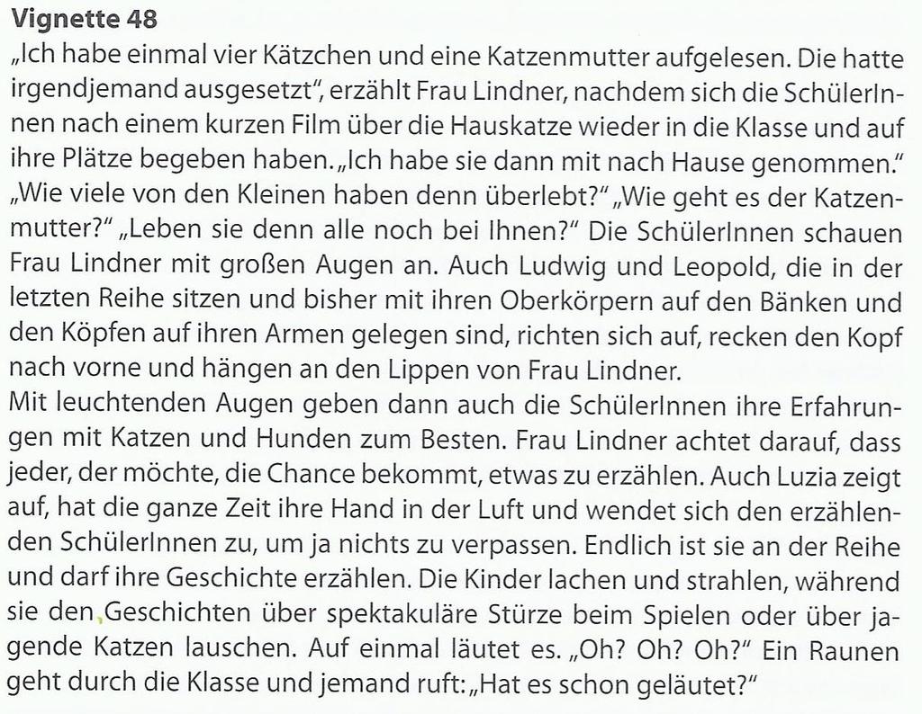 Vignetten Aus: Schratz/Schwarz/Westfall-Greiter: Lernen als bildende