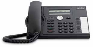 MIVOICE 5300 MIVOICE 5361 Das MiVoice 5361 Phone verfügt standardmäßig über zahlreiche Funktionen, die den verschiedenen Anforderungen moderner Geschäftskommunikation gerecht werden.