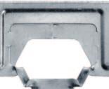 Stahlblech 0,6 mm Stablängen: 400 cm Verpackung: 8 Stäbe pro Bund MAXI-TEC C-Wandprofile Profil Abmessung gewicht Werkstoff materialdicke 5011 47 x