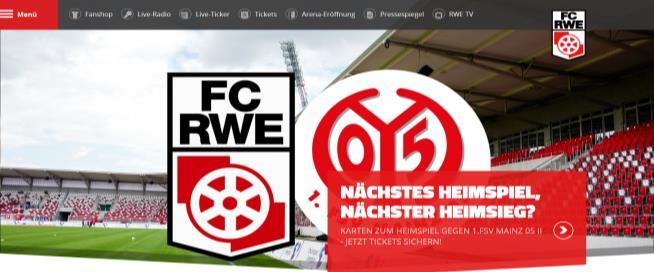 Bannerwerbung RWE-Homepage Sie erhalten eine (1)