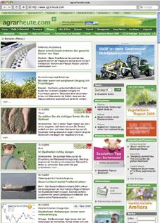 Mediaprofil agrarheute.com ist das multimediale Nachrichtenportal des dlv Deutscher Landwirtschaftsverlag für die Agrarwirtschaft im.