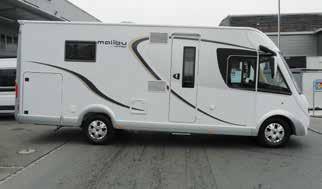 MALIBU I 440 QB Ein sehr elegantes, vollintegriertes Reisemobil mit drehbaren Führerhaussitzen sowie einem grossen Queensbett