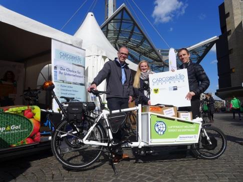 Businessplanwettbewerb Lastenradrennen & Messe Beteiligung