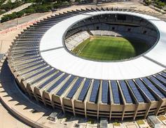 Estádio Mineirão - Belo Horizonte Die Stadt Belo Horizonte, zu Deutsch Schöner Horizont, beheimatet das Estádio Mineirão.