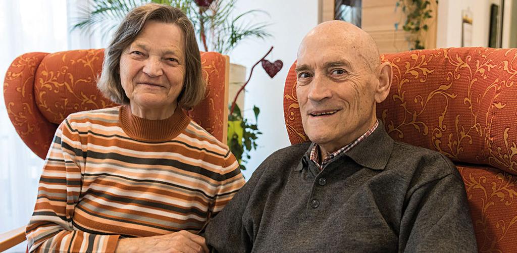Titelgeschichte Besser kann es gar nicht sein Digitalisierung der Seniorenhilfe eröffnet neue Chancen Werner Führmann, seit August letzten Jahres in der Kirschblüte in Gerresheim zu Hause, und
