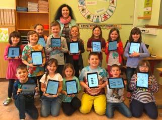 Schule aktiv Heidenreichsteiner Stadtnachrichten 25 IPads Ein Anliegen der Volksschule ist es, die Kinder auch im digitalen Bereich fit zu machen.