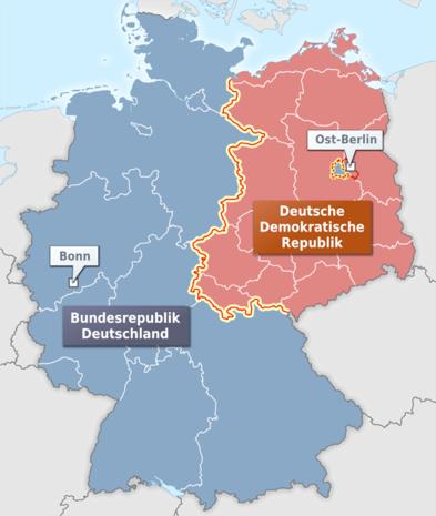 1949: Deutsche Teilung BRD (Bundesrepublik