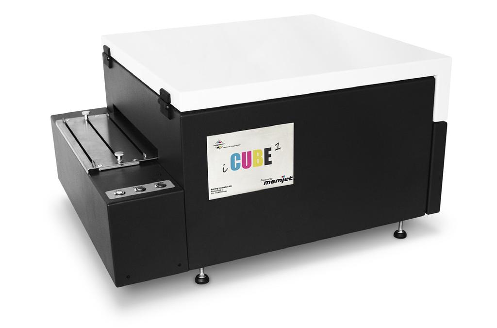 DEN ICUBE 1-DRUCKER icube Drucker Schnelle Drucke mit unterschiedlichen Anforderungen zur Senkung Ihrer Kosten Sehr schnelle und effektive Drucke in Verbindung mit einem PC Benutzerfreundliche 3
