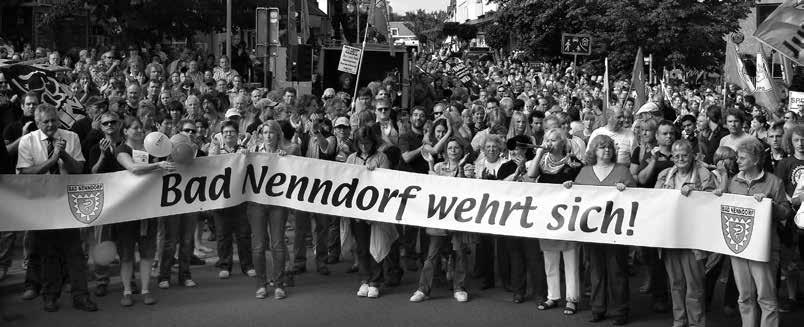 Aktion in Bad Nenndorf gegen Neonazis diskutierten am 13. November rund 140 Bürgerinnen und Bürger über die Inhalte und Effekte von Freihandelsabkommen.