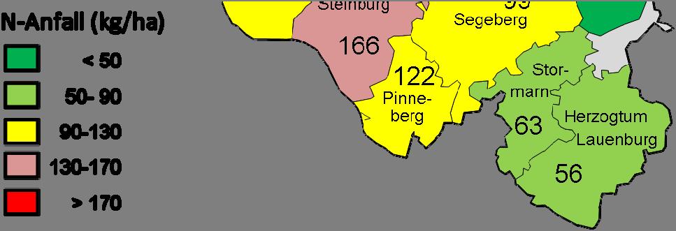 Bodennutzung in Hamburg und Schleswig-Holstein vom Statistikamt Nord, der auf der Landwirtschaftszählung des