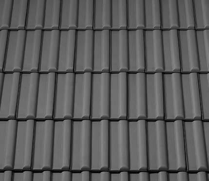 Farben/Oberflächen: Naturrot (00) Wiener Norma stilvoll und ästhetisch am Dach.