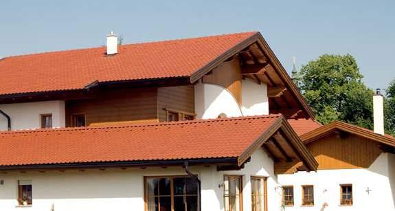 Mit dem richtigen Zubehör entsteht ein perfektes Dach. Naturrot (00) Engobe Rot (0) Engobe Kupferbraun () Engobe Dunkelbraun (3) Engobe Antik (9) Format: ca.