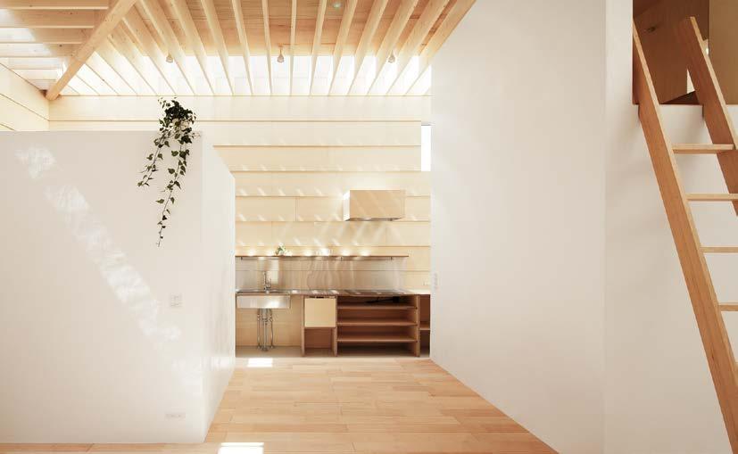 Fotos Kai Nakamura Architektur Das Light Walls House von ma-style Architects wird über das Dach belichtet.