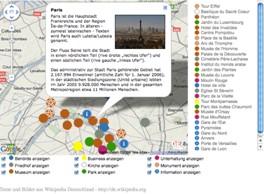 Ein paar Anwendungsbeispiele Paris - Touristeninformation - Wo