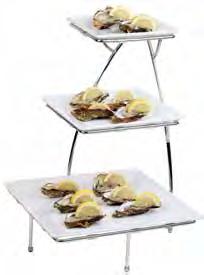 31,0 cm 23,5 cm Serviergestell serving stand soporte platos présentoir à assiettes 33225 Gestell für 4 Teller (max.