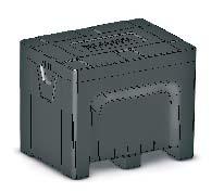 0 Diese Box ist schwarz und aus Expantiertem Polypropylen IP 55 IP 120 IP 220 Technische Daten Produktionsmenge kg/h 55 120 220 Stromart ~/V/Hz 3/400/50 3/400/50 3/400/50 Anschlussleistung kw 1,6 4,0