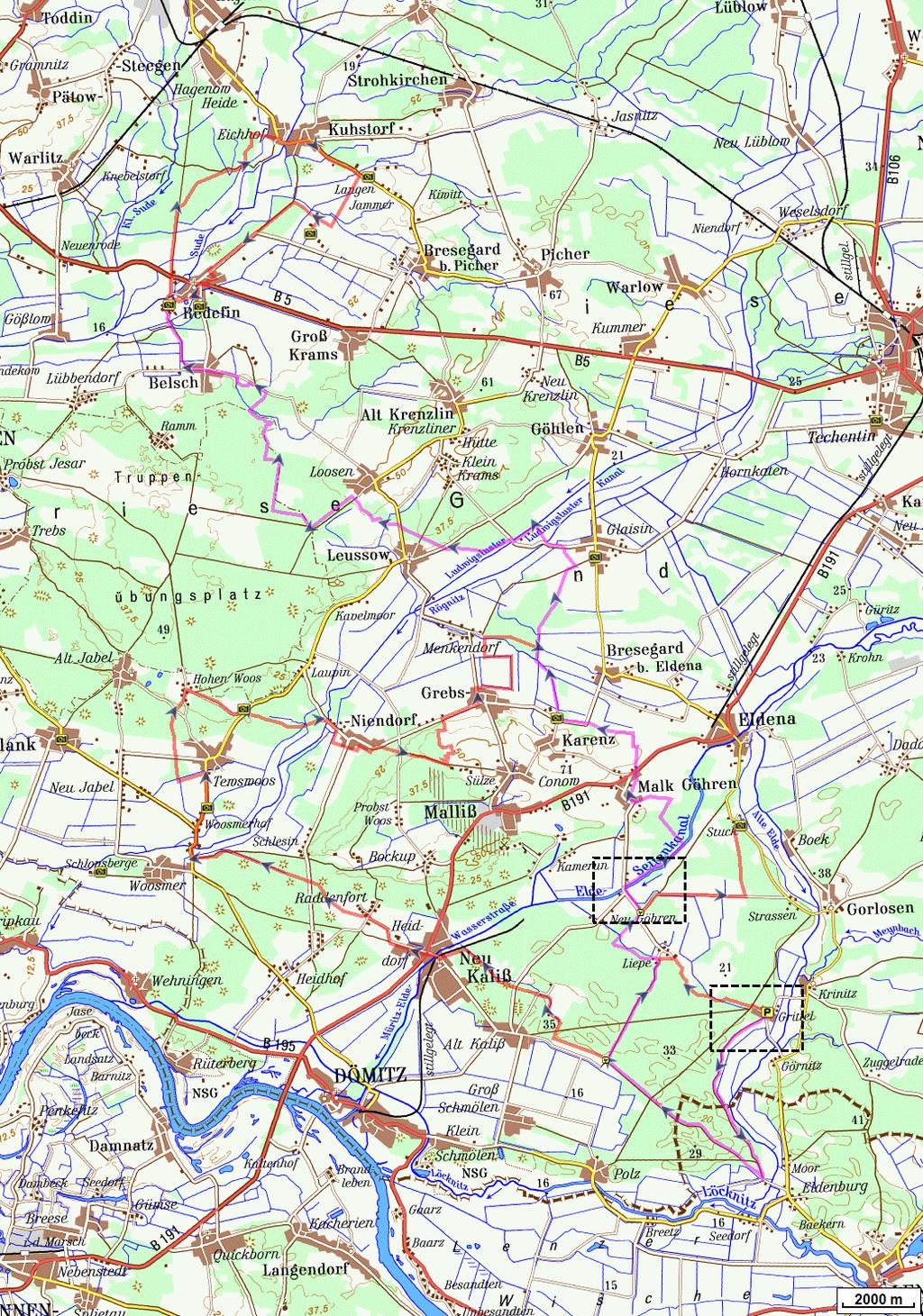 GPS-Tracks.com. BKG - Bundesamt für Kartographie & Geodäsie - ATKIS. Nur für den eigenen, privaten Gebrauch.