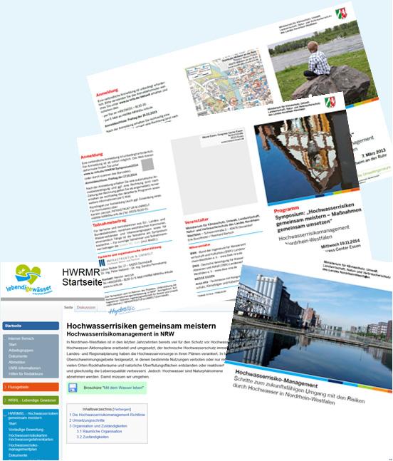 Information und Beteiligung der Öffentlichkeit Veröffentlichung der HWGK und HWRK (Ende 2013)