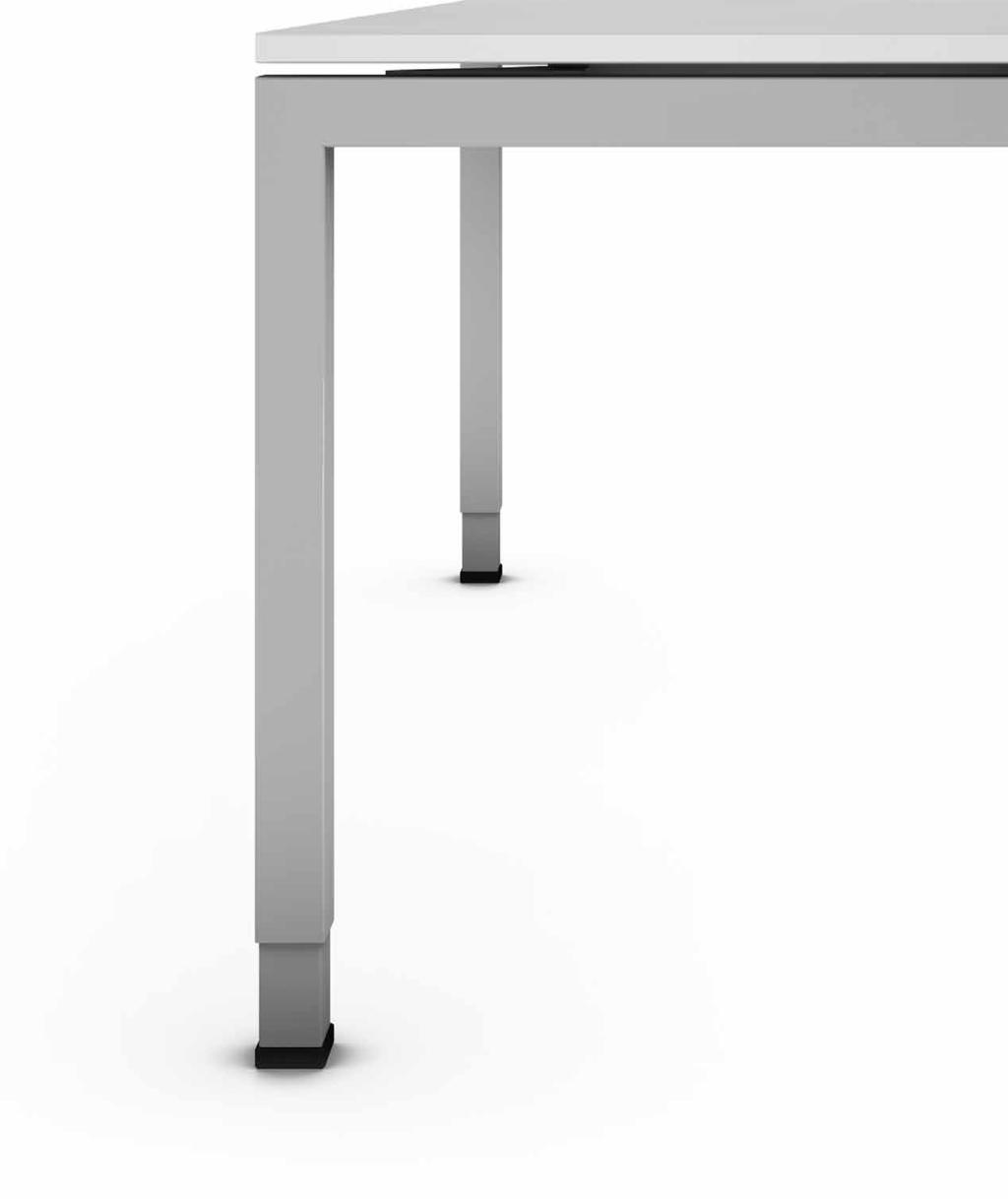unzählige Einsatzmöglichkeiten: das d3 Tischsystem Die rechteckigen und quadratischen höhenverstellbaren Arbeitstische gibt es in unterschiedlichen Modellen für vielfältige und frei kombinierbare
