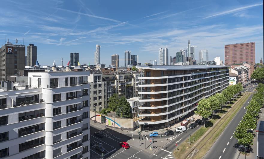Aktiv-Stadthaus als Leuchtturmprojekt in Europa im Geschosswohnungsbau Mainova ist der Energiepartner Das Aktiv-Stadthaus" der ABG Frankfurt Holding mit 74