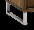 pure Korpussystem Deckplatte: Naturholz (nur für cubus) oder Farbglas Front: Naturholz, Rahmen (nur für cubus), Farbglas, Klarglas (nur für cubus) Fachböden: Naturholz oder Glas Eiche Wild, Eiche