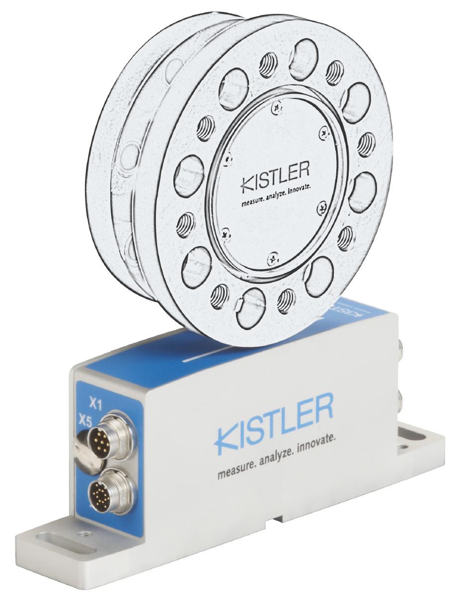 Drehmoment Kiorq Stator Auswerteeinheit (Stator) für einen Messflansch Kiorq Stator zur Speisung und Messdatenerfassung von Messkörpern des Kiorq Systems, z.b. Rotor yp 550A.