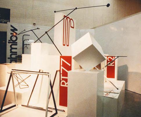 Ab 1985 war»rahmlow möbeldesign & produktion«sieben Jahre in Folge