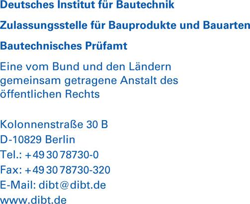 Ermächtigt und notifiziert gemäß Artikel 10 der Richtlinie des Rates vom 21.