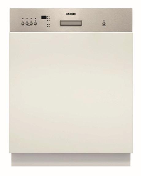 KDI 61010 XA integrierbarer Geschirrspüler Farbe : Edelstahl Verbrauchswerte: 9,9 l max.