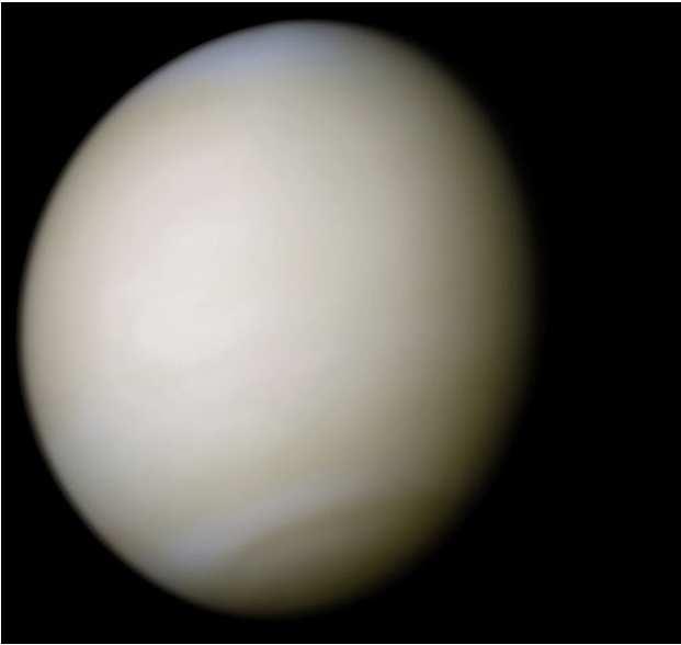 Ein Blick zu den Nachbarn Venus starker Treibhauseffekt Temperatur + 450 0 C