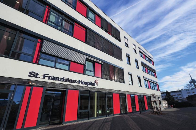 Notizen St. Franziskus-Hospital Als Krankenhaus der Grund- und Regelversorgung betreut das St. Franziskus-Hospital jährlich über ca. 15.000 stationäre sowie 37.000 ambulante Patienten.