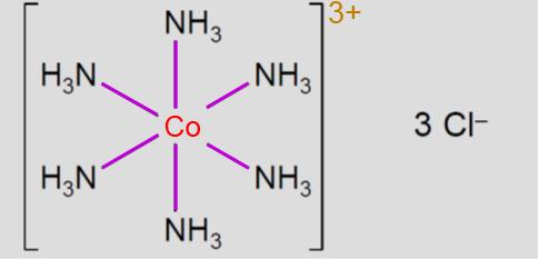 Komplexverbindungen [Co (NH 3 ) 6 ] 3+ [ZL n ] m Z :