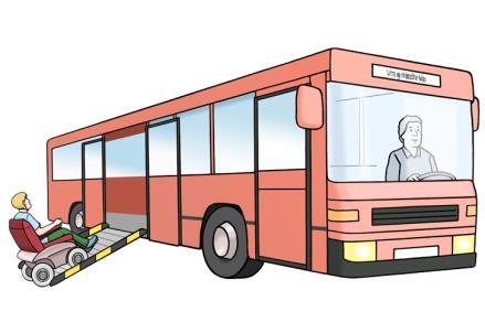 Sich fort bewegen können Busse und Bahnen ohne Hindernisse.