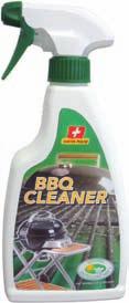 Für die restlichen Teile sowie für eine gründliche Reinigung verwenden Sie den BBQ Cleaner von OUTDOORCHEF oder einen Topfschwamm aus Nylon und Seifenwasser, um alle losen Rückstände zu