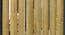 blickdichte Holzbelattung, Douglasie, 85 x 35 mm, quer, unbehandelt
