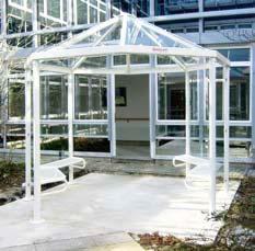 Dreier-Pavillon, standardmäßig Dacheindeckung