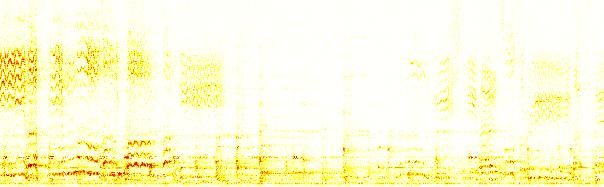 Werten von (rot ist nahe Null), (c) ursprüngliches Spektrogramm S, (d) mit den Betragswerten von punktweise gewichtetes