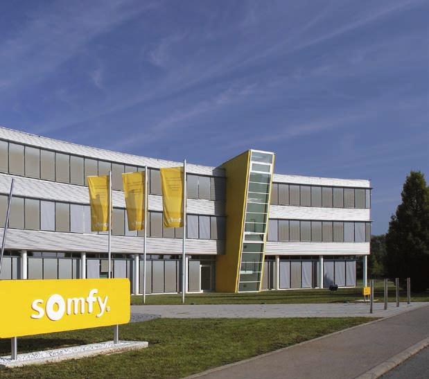 Somfy der richtige Partner für Ihr Zuhause Seit über 30 Jahren entwickelt Somfy