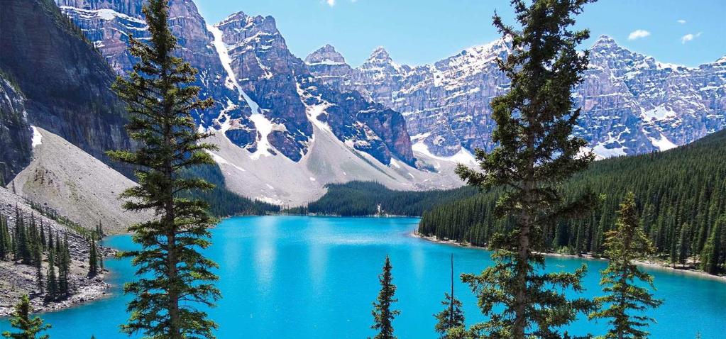 Westkanada Von den Rockies zum Pazifik Beeindruckende Naturschauspiele zwischen Rocky Mountains und pazifischer Inselwelt erleben Sie Hochgebirgspanoramen mit kalbenden Gletschern und flaschengrünen