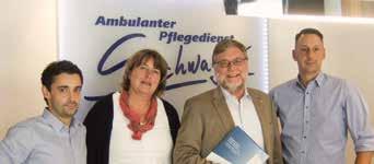22 Politik trifft Praxis Bundestagsabgeordnete beim Pflegepraktikum Auch in diesem Jahr haben wieder zahlreiche Bundestags abgeordnete ein Kurzzeitpraktikum in einer Einrichtung oder bei einem