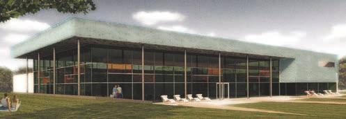 Neubau des Hallenbades Sport und Spaß im neuen Schwimmbad Turn- und Sportstätten Planungsansicht des neuen Hallenbads Am 02.04.