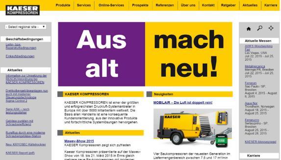 Produkt- zum Servicelieferanten Video: Käser Kompressoren - SAP Testimonial www.sap.com/austria/asset/detail.2012-07-jul.