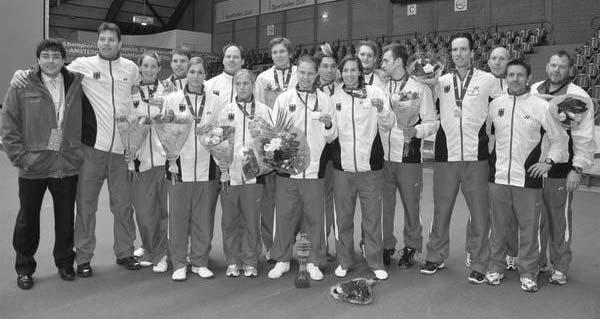 Badminton-Nationalmannschaft nicht entthronen, trotzdem hatte sie bei der Mixed-Team-Europameisterschaft (15. bis 20.