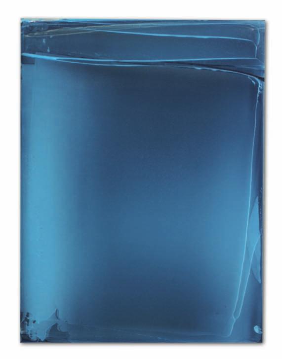 Matt McClune, Untitled Blue Painting ( Indigo #1 ) 2013 Kremer Pigmente und
