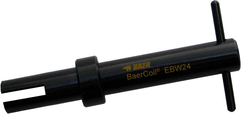 BaerCoil Einbauwerkzeuge mit Feststellring zur Tiefenbegrenzung M UNC UNF BSW BSF G (BSP) NPT 8-UN No.