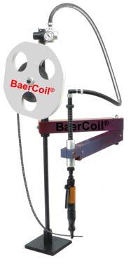 www.baercoil.com BaerCoil weiteres Produktprogramm - auf Anfrage BaerCoil Maschineneinbauwerkzeuge BaerCoil Maschineneinbauwerkzeuge sind optimal für den Einbau von Gewindeeinsätzen in Großserie.