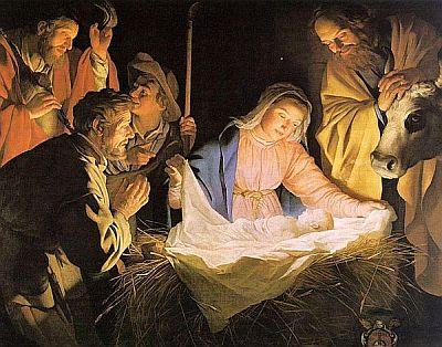 Sie erzählt dir dann auch die Botschaft von Jesu Geburt.