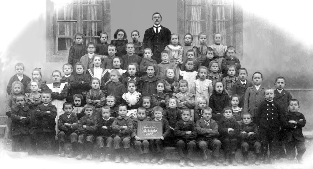 Unterschule von Oberbuchsiten im Jahre 1901