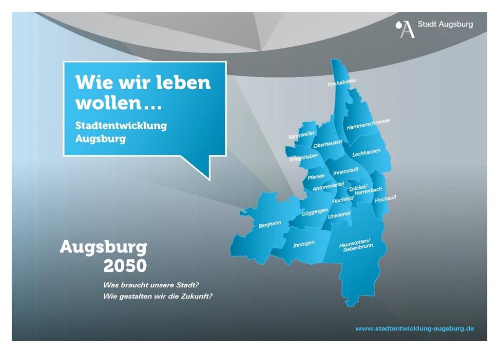 Amtsblatt der Stadt Augsburg Nummer 39/40, 6. Oktober 2017, Seite 294 zur Entwicklung des Gaswerks erarbeitet.