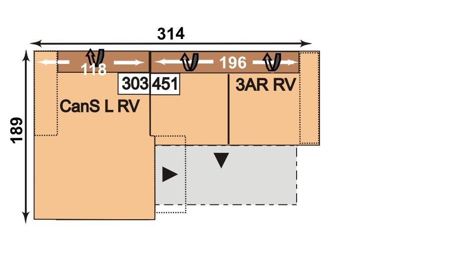 Nr. Artikel Bild Beschreibung 7 3ALRV-CanSRRV Sofa 3-Sitzer mit Querschläfer Armlehne links; Canape mit